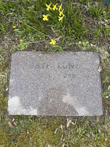 Grave number: LO 38, 39