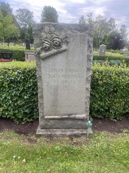 Grave number: 1 1 G   184