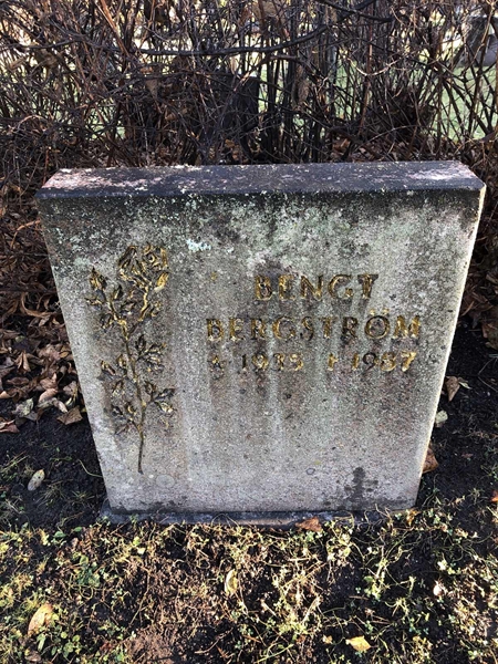 Grave number: 1 B1    73