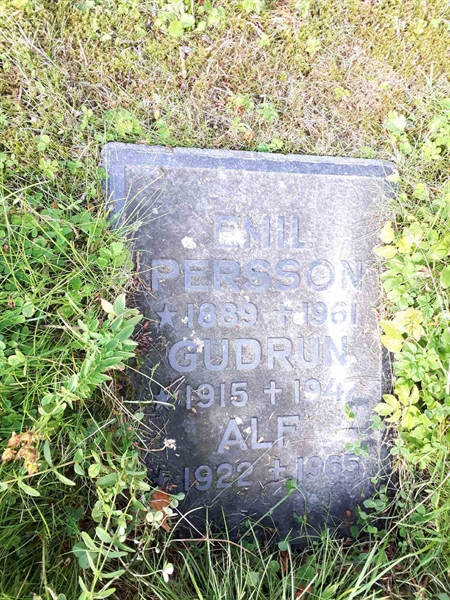 Gravnummer: NK A A   165