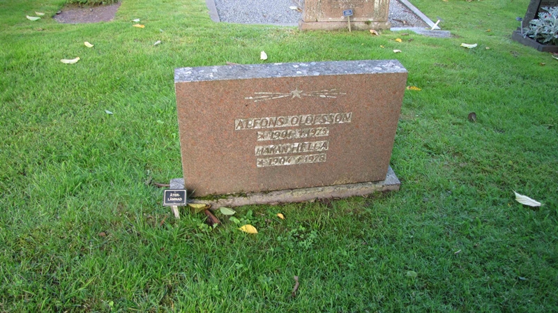 Grave number: HG SVALA   710