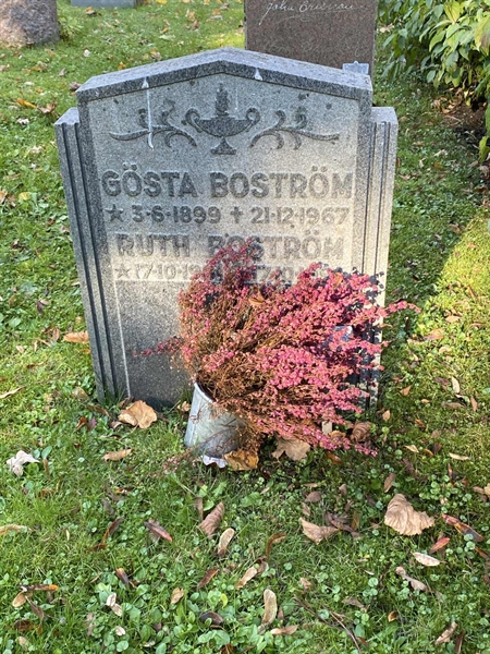 Gravnummer: 1 H   396