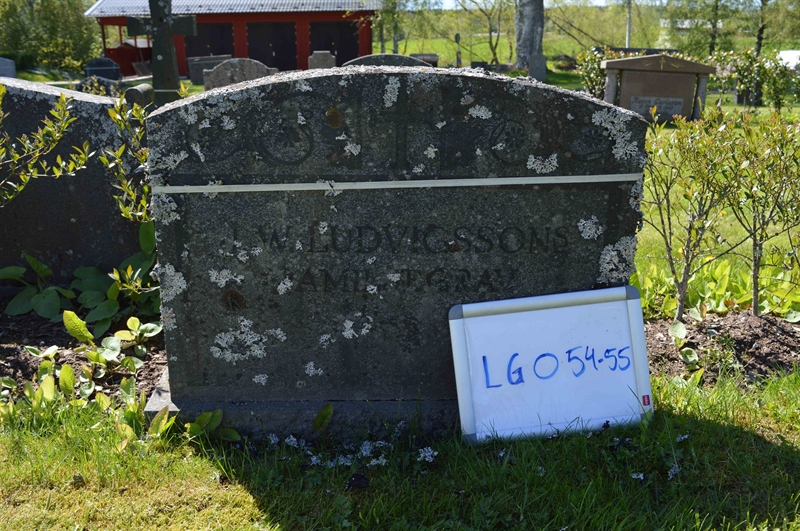 Grave number: LG O    54, 55