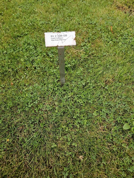 Grave number: Fr 2   538-539