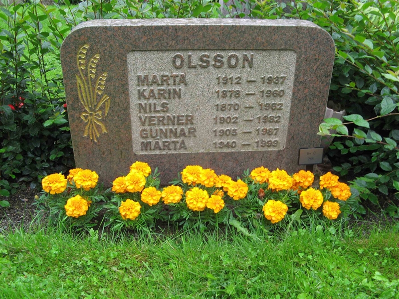 Grave number: BOL Ö   786