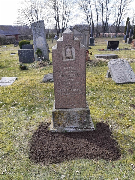 Gravnummer: HG E   124, 125