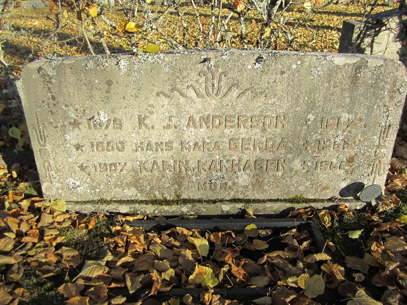Grave number: 1 41C    38