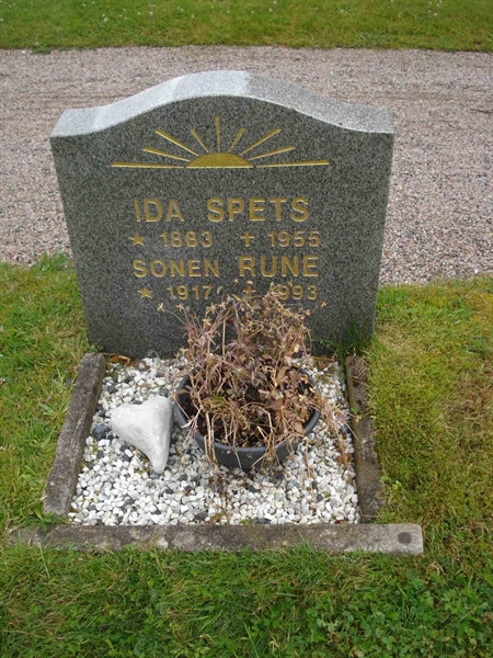 Grave number: BR B   501