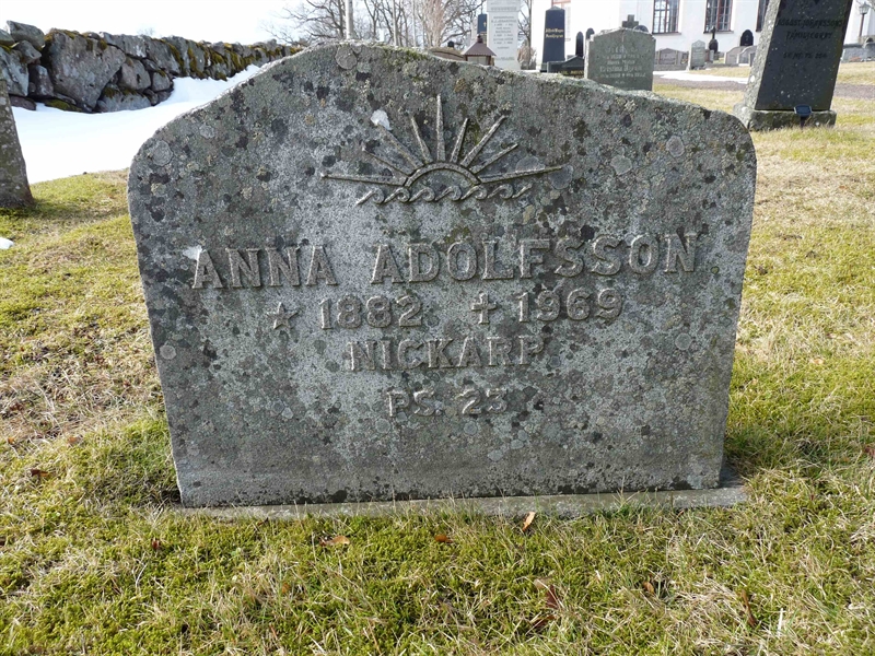 Grave number: SV 7    2