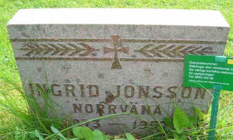 Grave number: D G 4   688a