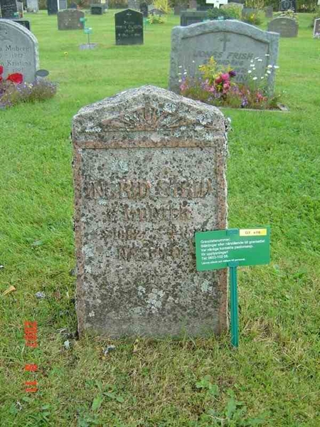 Grave number: D G 3   116a