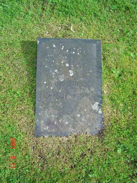 Grave number: D G 3   174U