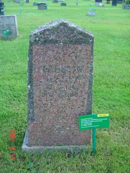 Grave number: D G 3   130a