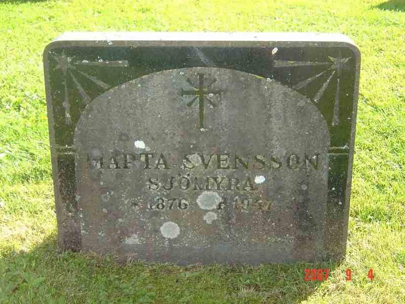 Grave number: D G 3   315a