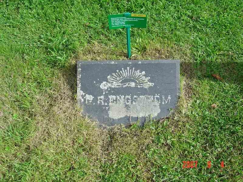 Grave number: D G 3   277a