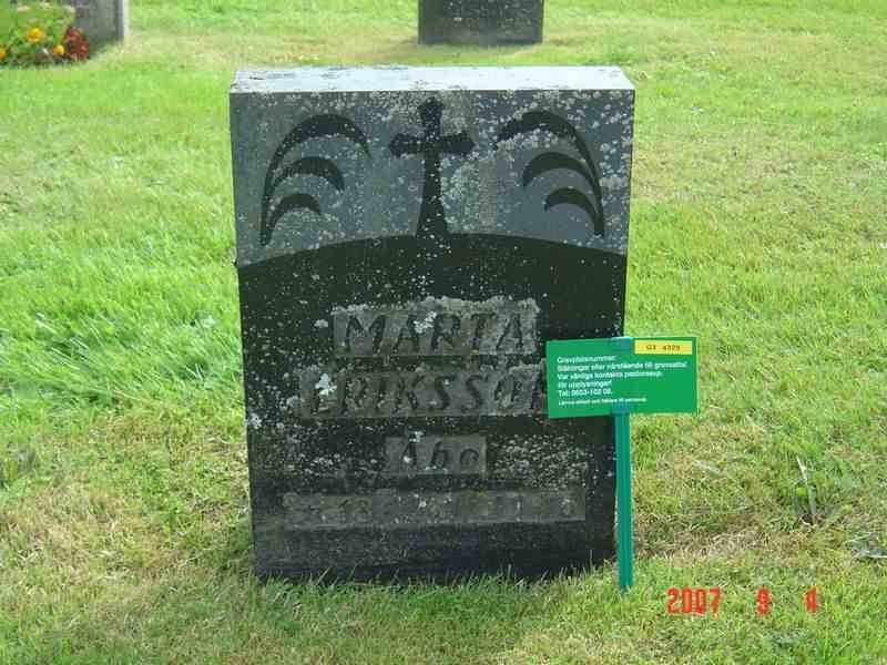 Grave number: D G 3   329a