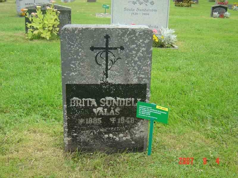 Grave number: D G 3   358a