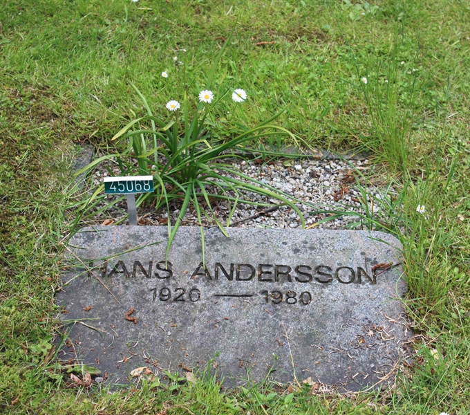 Grave number: Ö 45    68