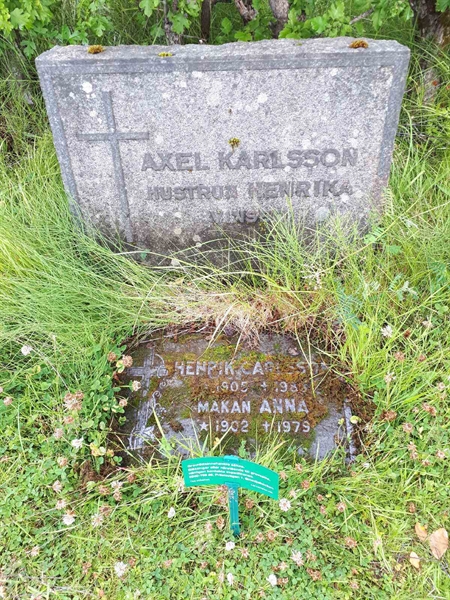 Gravnummer: GK F 5   499