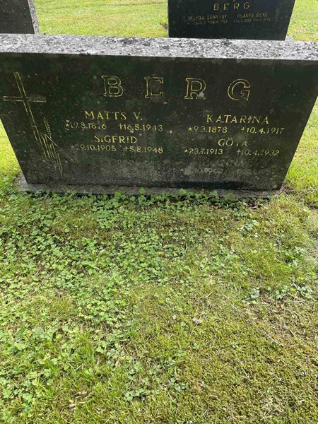 Grave number: N 4 2   262