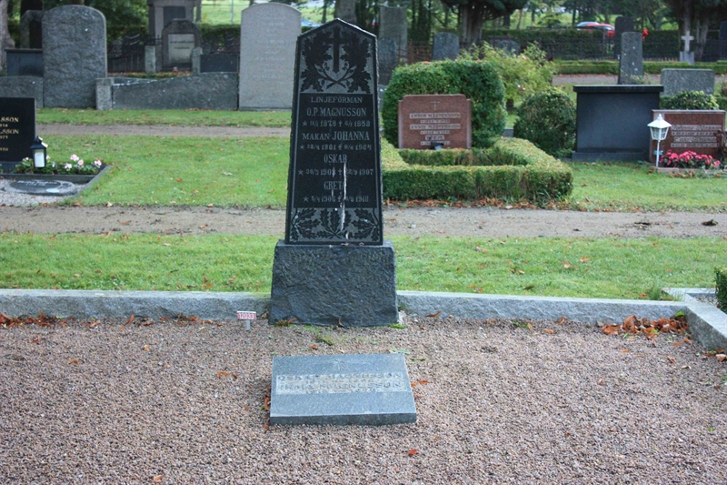 Grave number: Ö 12i    39, 40, 41