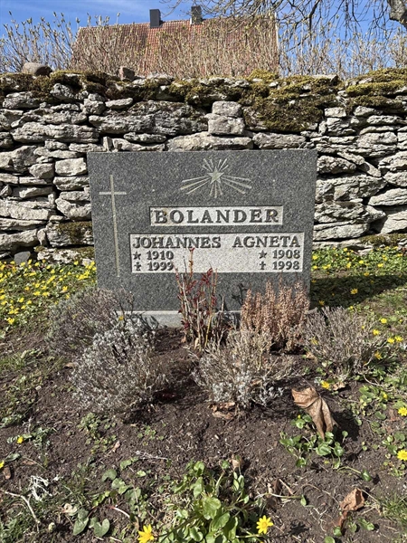 Grave number: FA    29