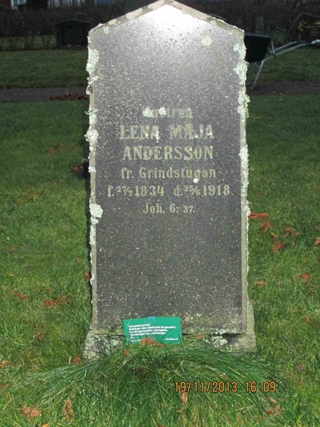 Grave number: HÄ B    30
