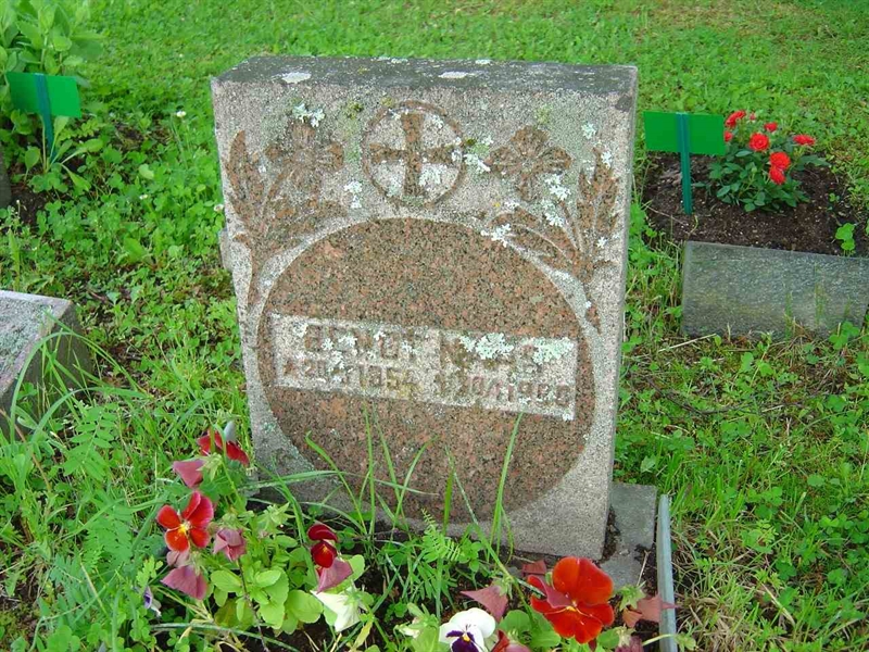 Grave number: A NB   64