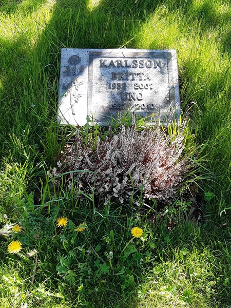 Grave number: KA 20  1276