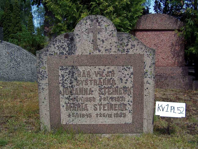 Grave number: HÖB 1    52