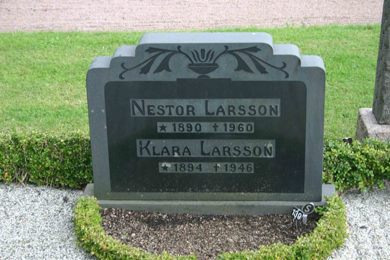Grave number: NK ND A   139a, 139b
