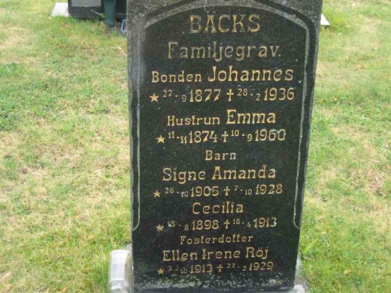 Grave number: 1 GC 04     36