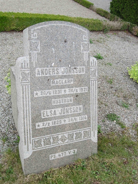 Grave number: MAG 03    11