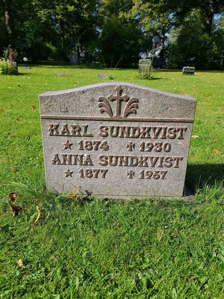 Grave number: 1 Ö 10   617V