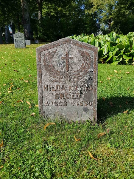 Grave number: 1 Ö 10   609V