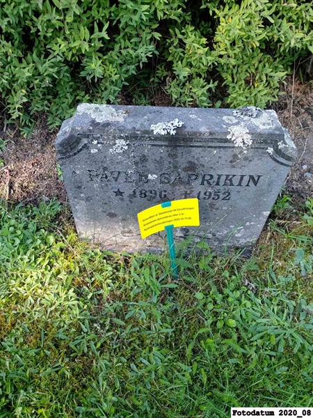 Grave number: 4 H    54