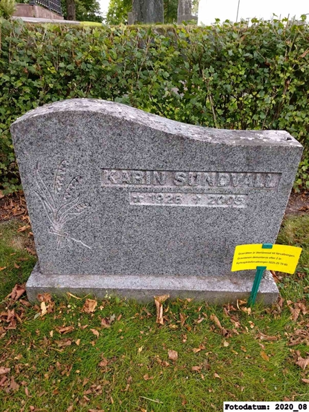 Grave number: 2 G    43