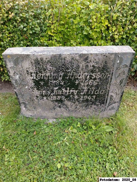 Grave number: 2 G    29