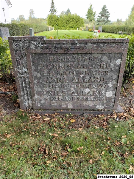 Grave number: 2 G    16