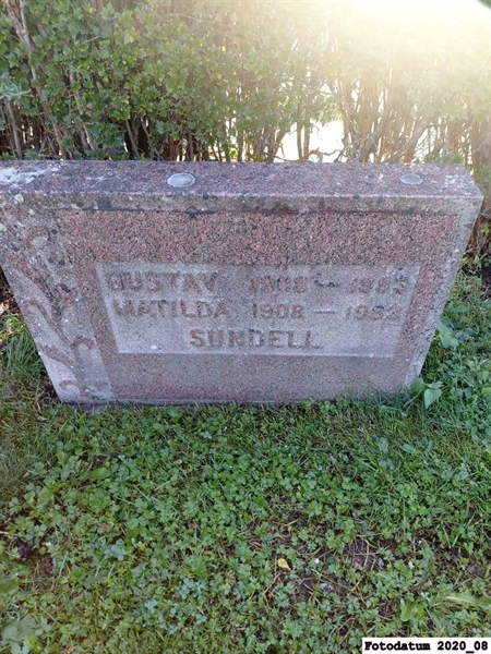 Grave number: 4 M    56-57
