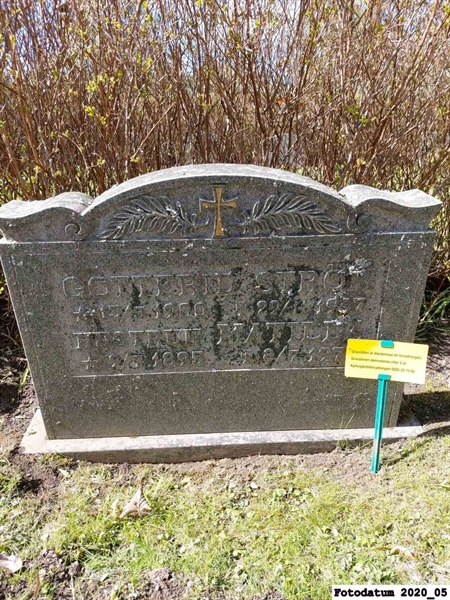 Grave number: 1 H B   195