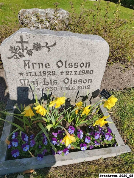 Grave number: 1 H C   399