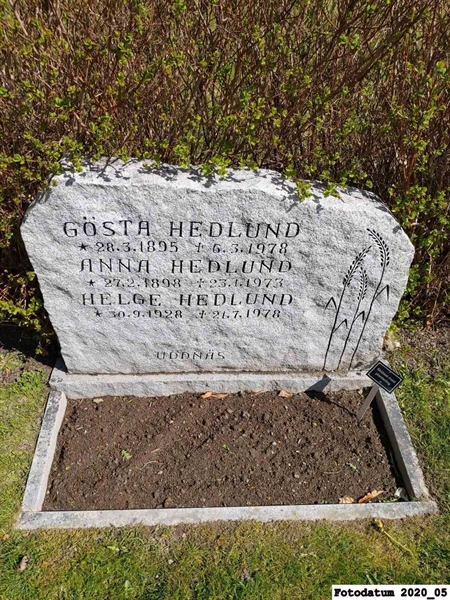 Grave number: 1 H B   228