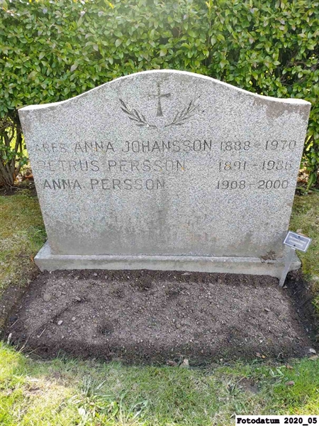 Grave number: 1 H B   173