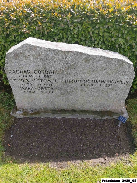 Grave number: 1 H F    28
