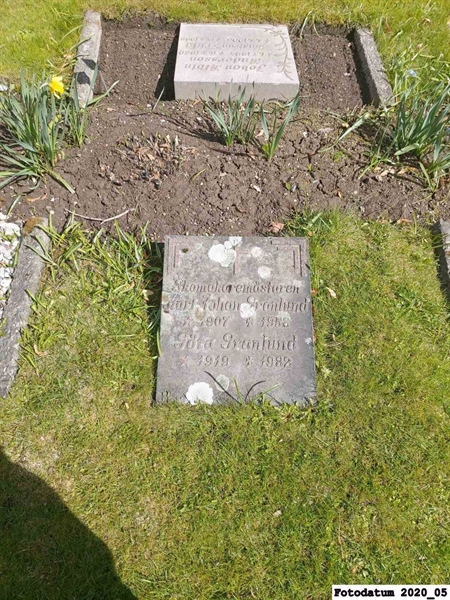 Grave number: 1 H F    36