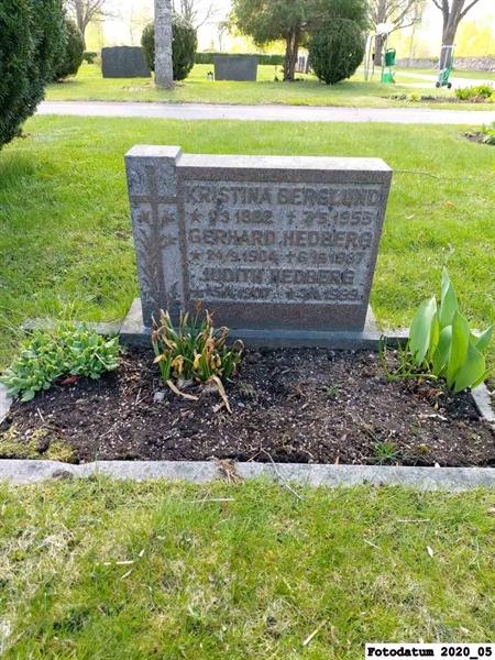 Grave number: 1 H B   164