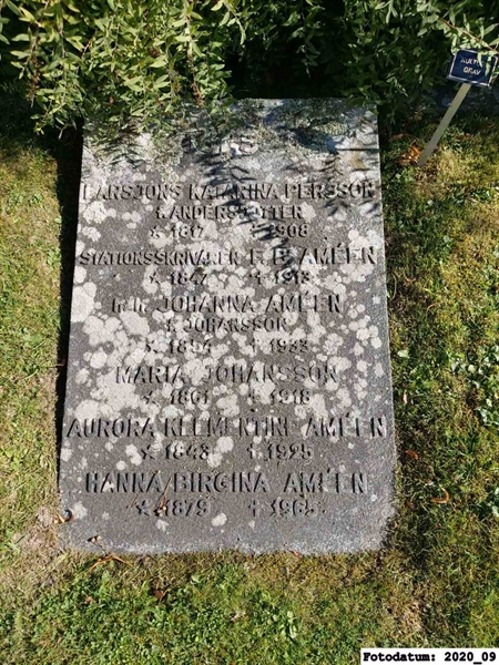 Grave number: 1 N   446-447