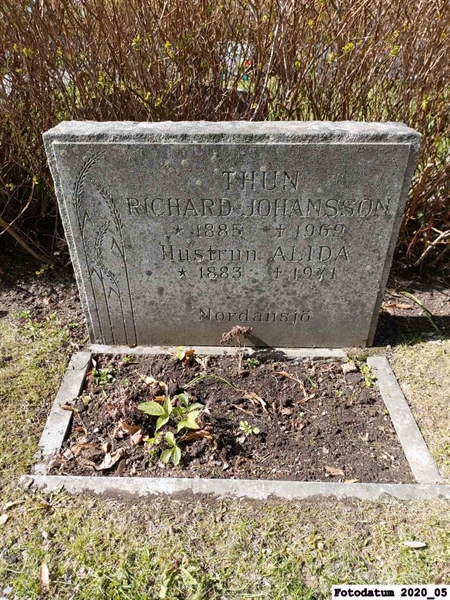 Grave number: 1 H B   190