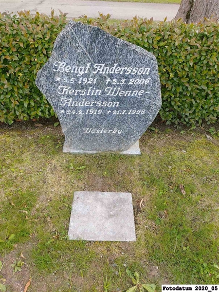 Grave number: 1 H D   196
